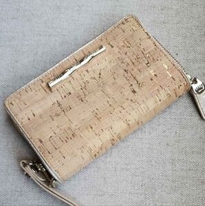 Elaine Turner Cork Wristlet Wallet